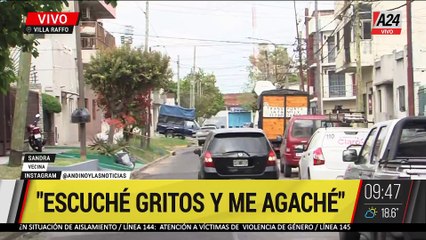  BRUTAL INTENTO DE ROBO EN VILLA RAFFO: un conductor embistió a delincuentes