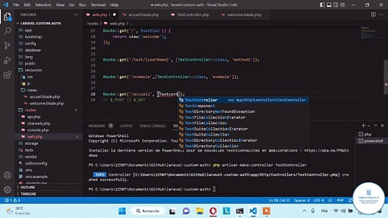 Formation Complete Laravel 9  #7 -  Afficher un...