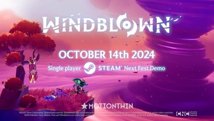 Windblown Official Early Access Release Date Trailer