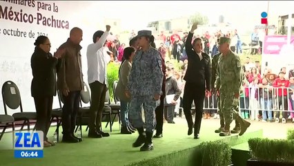 Claudia Sheinbaum da inicio a los estudios preliminares para la construcción del Tren México-Pachuca