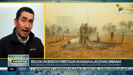 Download Video: Bolivia recibe ayuda internacional por incendios forestales