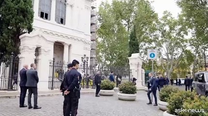 7 ottobre, Meloni e le autorit? italiane in Sinagoga