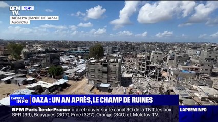 Bande de Gaza: un an après le 7-Octobre, l'enclave est devenue un champ de ruines