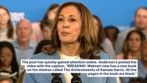 Walmart Displays New Book On Kamala Harris' 'Achievements' With Blank Pages, Sparks Online Buzz