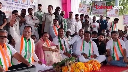 विद्यमान आमदाराला भिडला इच्छुक उमेदवार, काँग्रेसमध्ये स्टेजवर राडा...