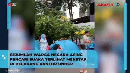 WNA Nginep di Belakang UNHCR