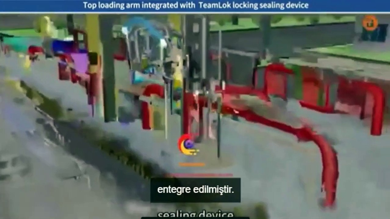LYG-Teampower|Zero Emission Vapor Recovery Top loading arm with patent pending manhole cover from leading chinese loading arm manufacturer|Lanyungang Teampower Technology & Development Co. Ltd