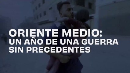 Oriente Medio: un año de una guerra sin precedentes