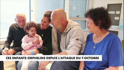 Ces enfants orphelins depuis l'attaque du 7 octobre