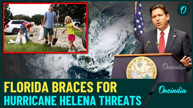 Hurricane Helene Hits Florida's Big Bend: Americans Battered By Wind & Waves | Dramatic Videos