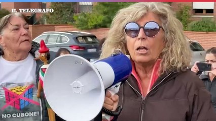 Livorno, la protesta del comitato "No Cubone"