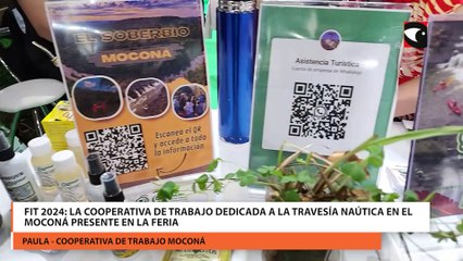 FIT 2024: La Cooperativa de Trabajo dedicada a la travesía naútica en el Moconá presente en la feria