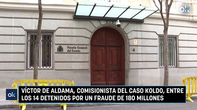 Víctor de Aldama, comisionista del Caso Koldo, entre los 14 detenidos por un fraude de 180 millones