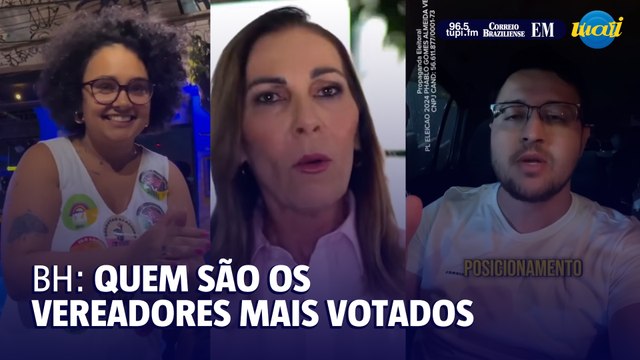 Quem são os vereadores mais votados de Belo Horizonte