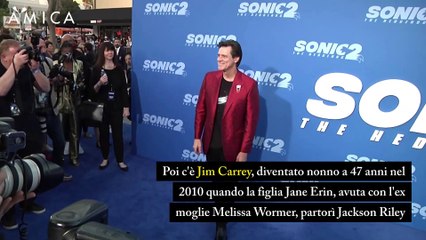 Eminem, Jim Carrey, Pierce Brosnan: chi sono i nonni giovani dello spettacolo