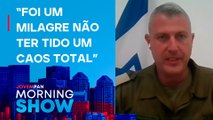 Qual a SITUAÇÃO após um ano do início da GUERRA entre ISRAEL E HAMAS? Porta-voz israelense EXPLICA