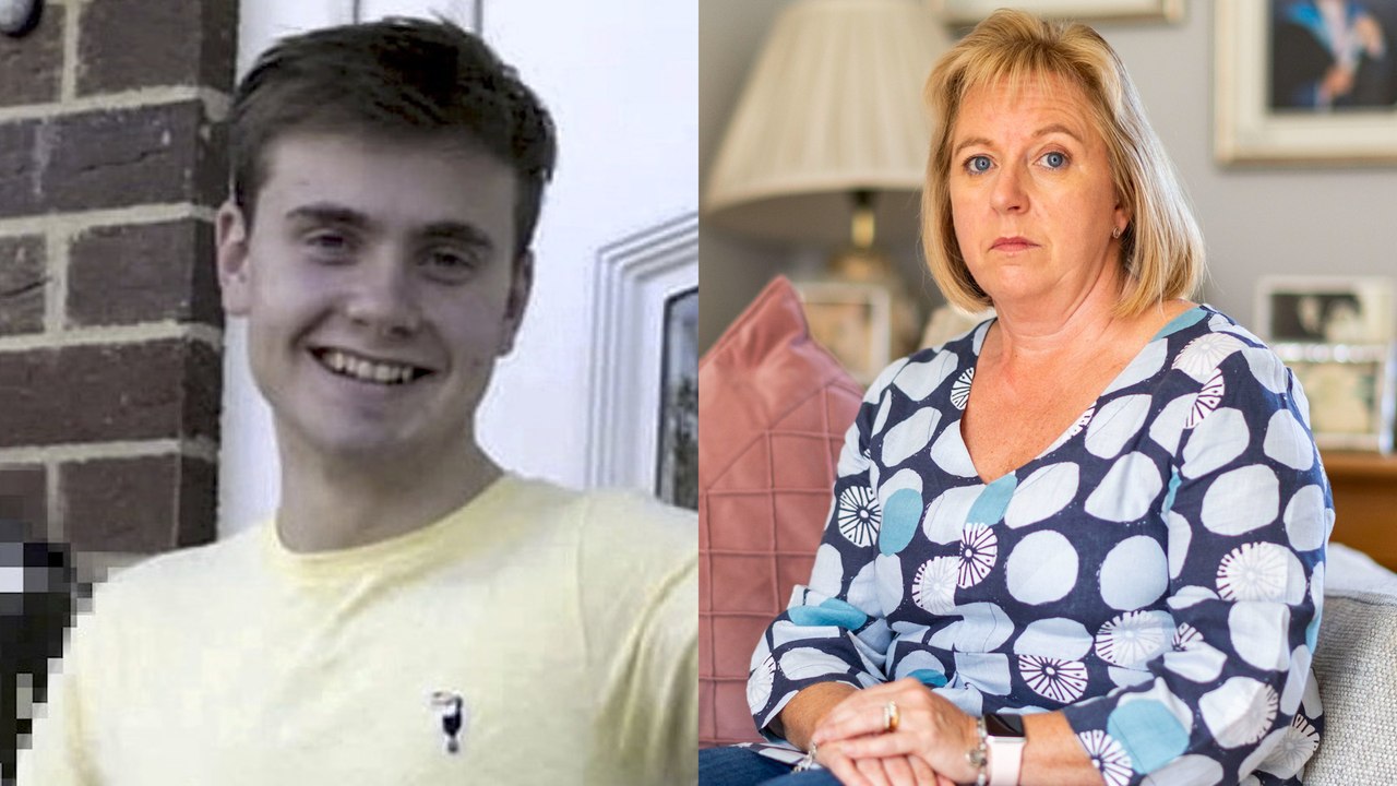Jack O'Sullivan's mum walks the route he was last seen taking