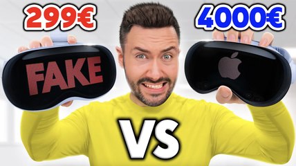 J'ai acheté le Faux Apple Vision Pro à 299€ !