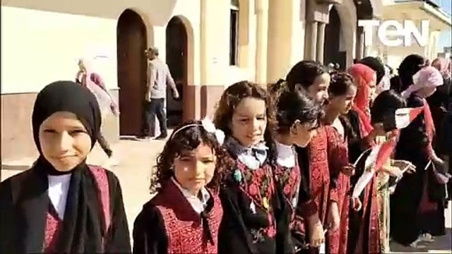 وصول القطار إلي محطة بئر العبد بشمال سيناء لاول مرة منذ 50 عاما