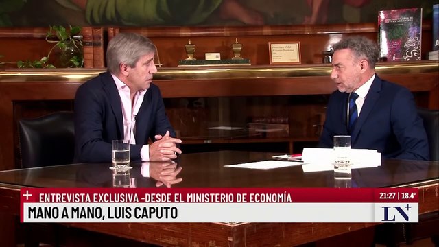 Caputo sostiene que lo peor ya pasó : La realidad se va a llevar puesta al escepticismo