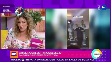 Ariel Rosales nos cuenta su experiencia cantando con Aventura