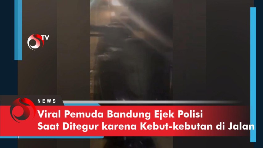 Viral Pemuda Bandung Ejek Polisi Saat Ditegur karena Kebut-kebutan di Jalan
