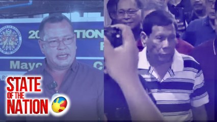 Ex-Pres. Duterte, tatakbo bilang alkalde ng Davao City; Baste Duterte, tatakbong vice mayor | SONA