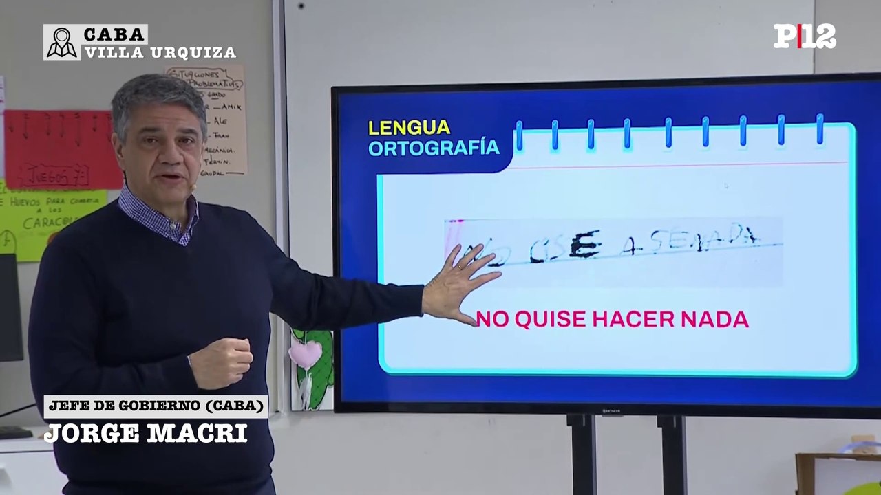Jorge Macri presentó los cabios en el diseño curricular de la Escuela Primaria en CABA:“Decidimos cambiar porque lo que se hizo hasta acá fracasó"