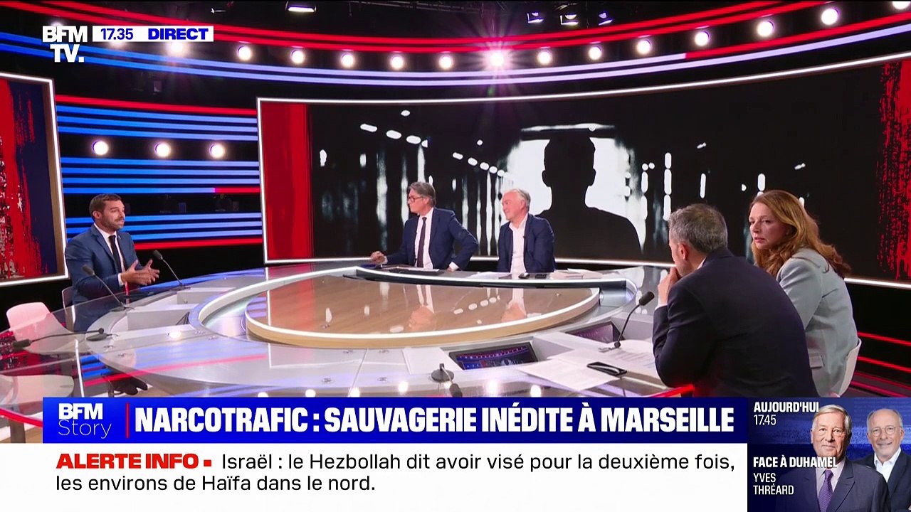 Homicides à Marseille: "Ce serait bien qu'Emmanuel Macron décrète un cessez-le-feu dans la deuxième ville de France", affirme Julien Odoul (RN)