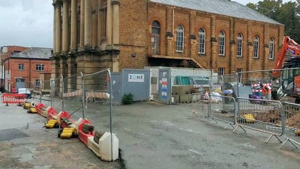 Construction Begins on College Street