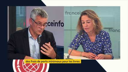 Livres : les frais fixes à 3 euros pour protéger les libraires sont "une fausse bonne idée" et nuisent "à la lecture", selon le directeur d'Amazon France