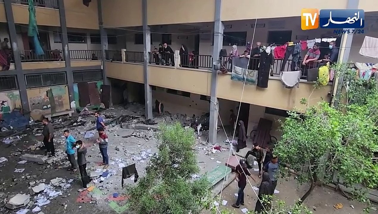 فلسطين المحتلة : إستهداف الصهاينة للنازحين..جرائم إبادة بشعة