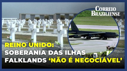 Reino Unido reafirma que soberania das Ilhas Falklands ‘não é negociável’