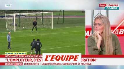 Deschamps justifie l'absence de Mbappé - Foot - Bleus