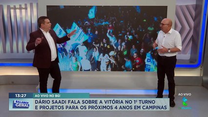 Dário Saadi, prefeito eleito em Campinas, fala sobre corrida eleitoral
