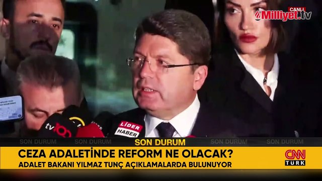 İnfaz Yasası'nda değişiklik olacak mı? Adalet Bakanı Tunç: İyi hal indirimi tartışılmalı