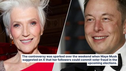 Elon Musk's Mother Under Fire For Alleged Endorsement Of Voter Fraud