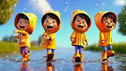 Puddle Jumpers' Delight Poem | Kids Rhymes | English Baby Song | Cartoon Kids