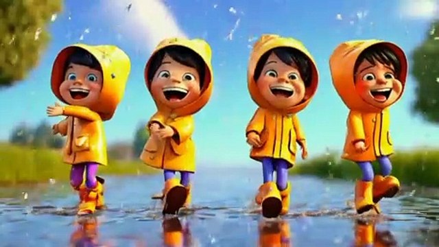 Puddle Jumpers' Delight Poem | Kids Rhymes | English Baby Song | Cartoon Kids