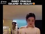 DISNEY PRINCESS ESCAPED SO CUTE SO BEAUTIFUL