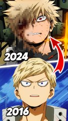 My Hero Academia : Avant/Après - Découvrez l'évolution des personnages en 8 ans ! ✨