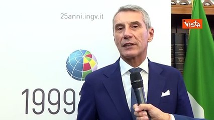 25 anni di attivit? Ingv, De Poli: "Siete i migliori ambasciatori della ricerca italiana nel mondo"