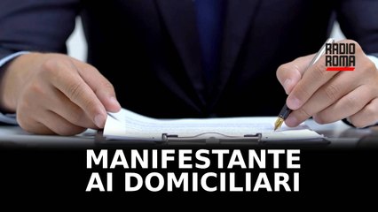 Ai domiciliari manifestante arrestato Sabato dopo scontri
