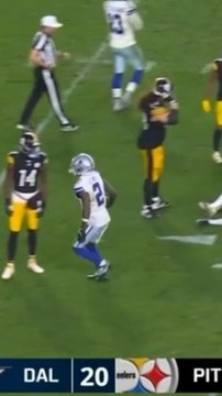 El anti fair play: vean a Jourdan Lewis y George Pickens según acabó el partido