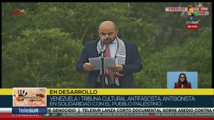 "Nuestro pueblo palestino es valiente y resiliente"