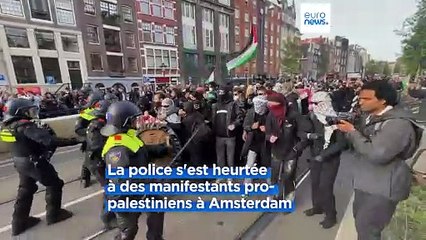 Des heurts en marge des commémorations de l'attentat du 7 octobre 2023