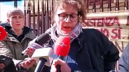 "Anan libero e no all'estradizione in Israele": il sit-in a L'Aquila e i motivi pro-palestinese arrestato (videointervista)