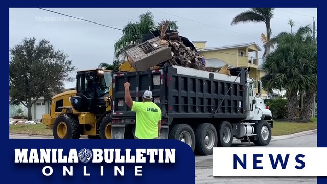 US: Belleair Beach, Florida, residents preparing for Hurricane Milton