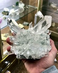 Clear Quartz Cluster  .. Manihar , kullu , India .. Available-DM for inquiries.
