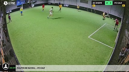 Faute de Kévin L - FC CAZ